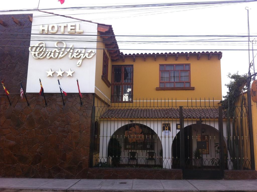 Hotel Oro Viejo Nazca Exterior foto